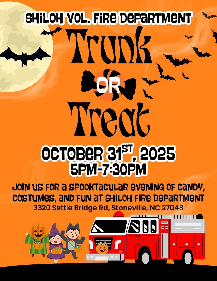 10 31 25 SHILOH FIRE TRICK OR TREAT 10 31 25 SHILOH FIRE TRICK OR TREAT